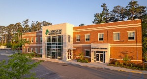 Front entrance of Forest Acres Medical Park 1