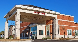 Front entrance of Lexington Health Saluda Pointe